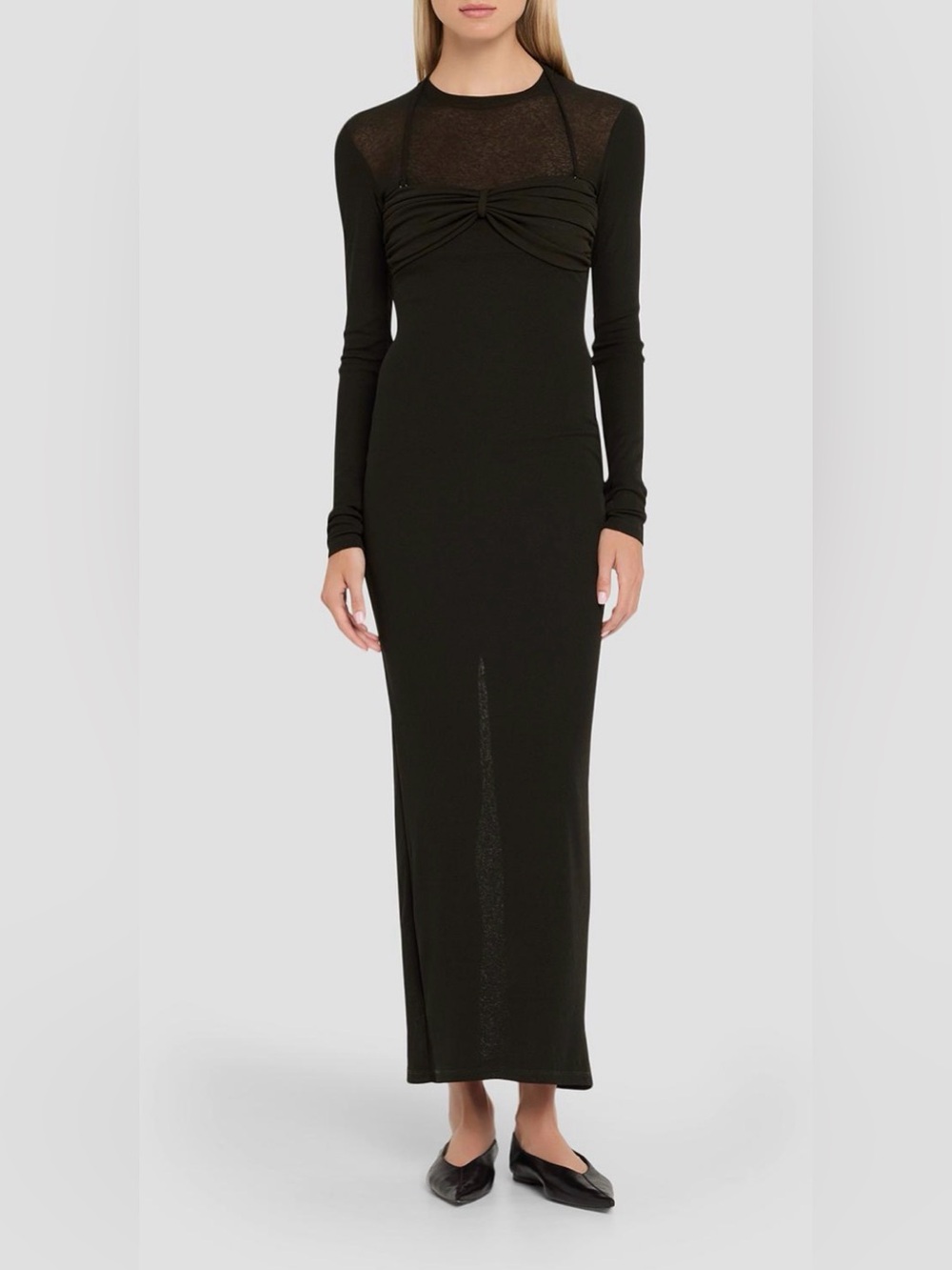 Nanushka Artemiz Long-Sleeve Maxi Dress